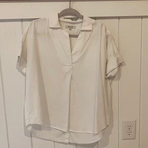 Madewell Central Drapey Shirt size small